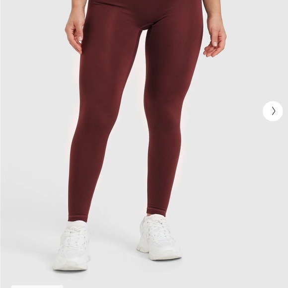 Oner Active Burgundy Leggings - Picture 3 of 4